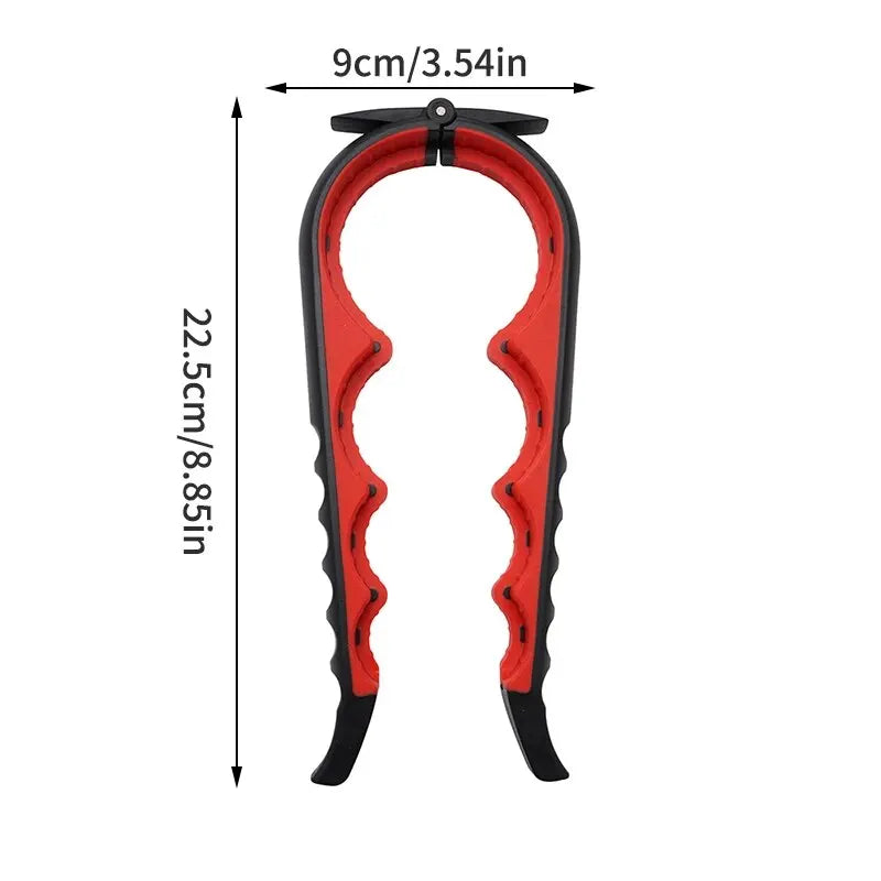 4-in-1 Ergonomic Can & Bottle Opener - Compact Kitchen Tool