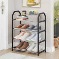 4-Layer Dustproof Shoe Rack | Dorm Room Entryway Organizer