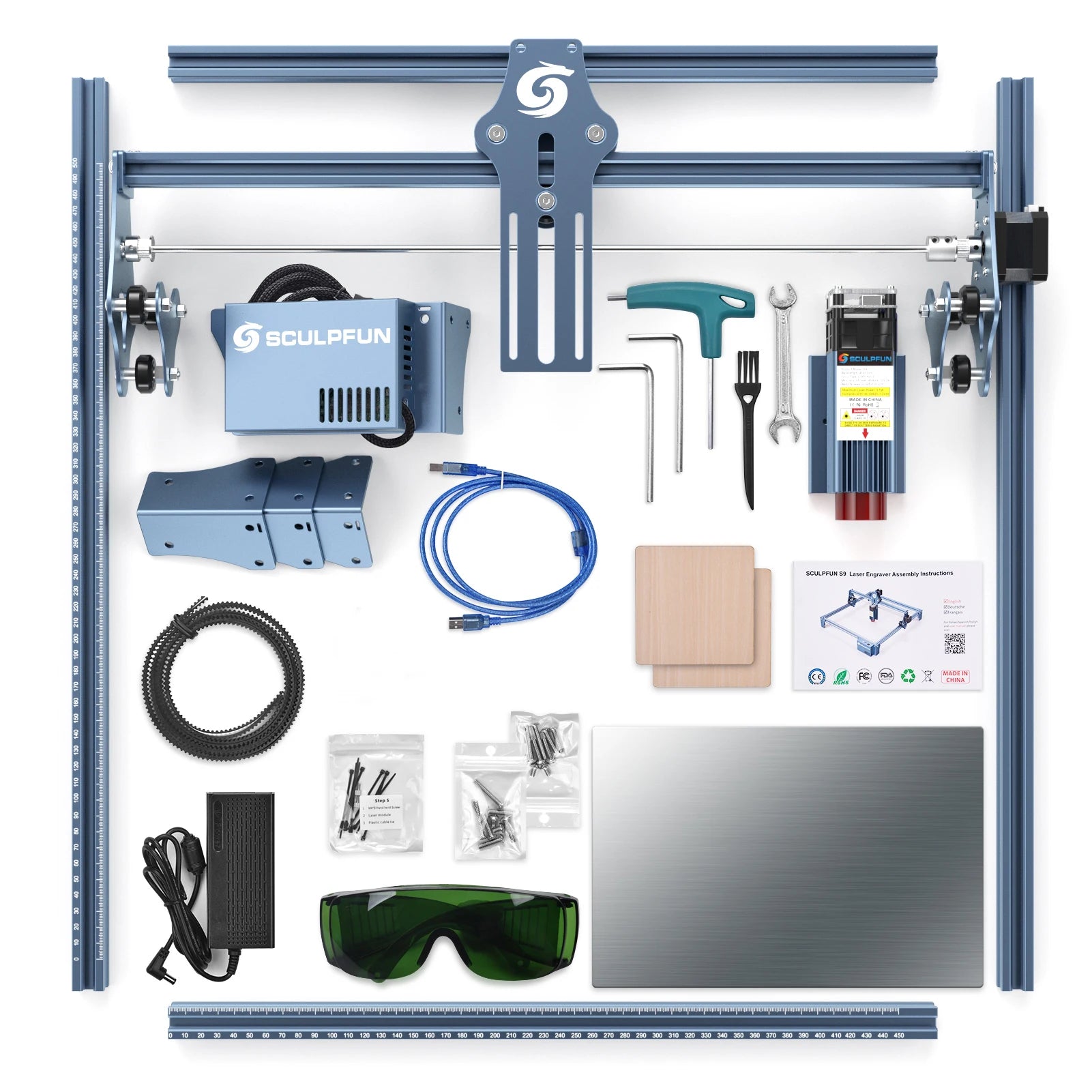 5.5W Diode Laser Engraver - High Precision Cutting & Engraving
