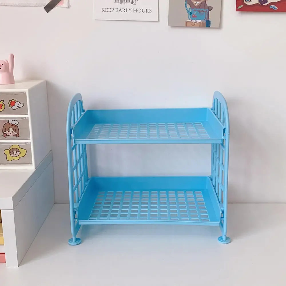 Desktop Storage Rack | Dorm Desk + Aesthetic Organizer