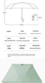 Lightweight UV Protection Mini Capsule Umbrella