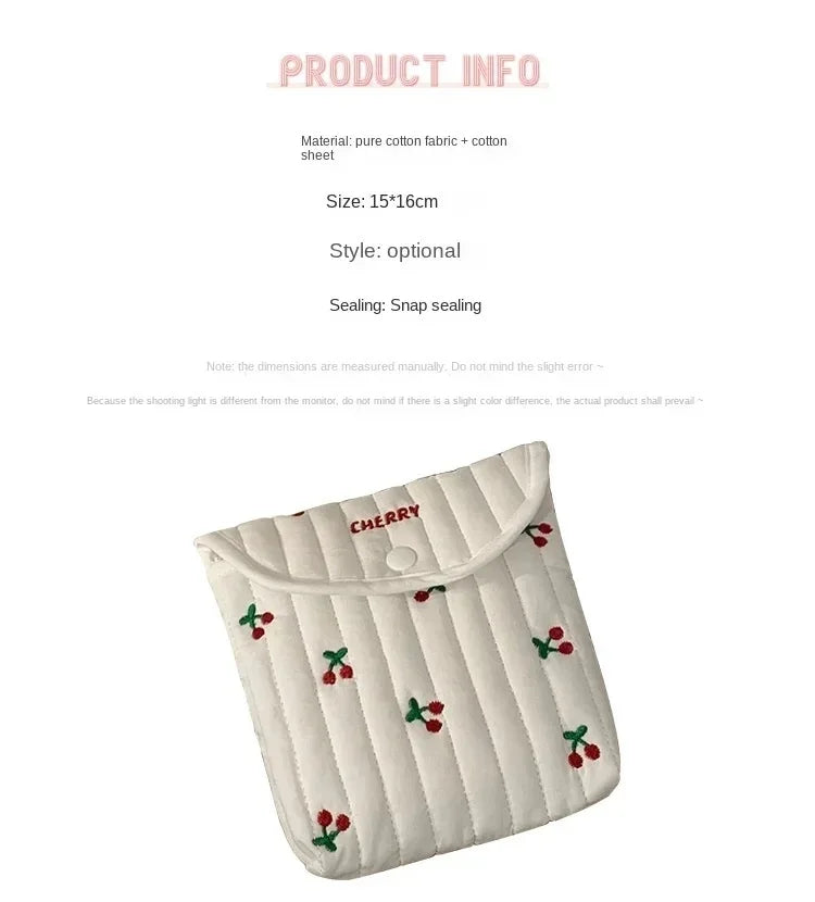 Portable Mini Sanitary Napkin Storage Bag for Students