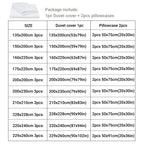 Affordable 3‑Piece Duvet Cover Set – Easy Bedroom Upgrade for Queen & King Beds