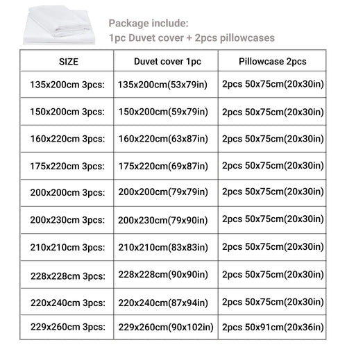 Affordable 3‑Piece Duvet Cover Set – Easy Bedroom Upgrade for Queen & King Beds