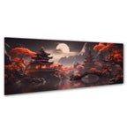 Large DIY Diamond Art Painting Kit - Scenic Moon Pavilion