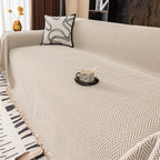 Stylish Chenille Sofa Cover - Elegant Furniture Protector