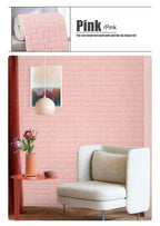 3D Brick Foam Wallpaper - Stylish Wall Decor
