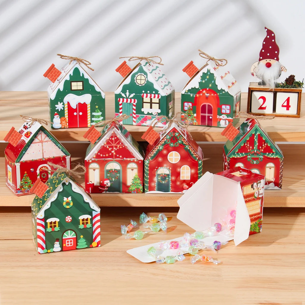 Christmas Gingerbread House Candy Box - Festive Home Decor