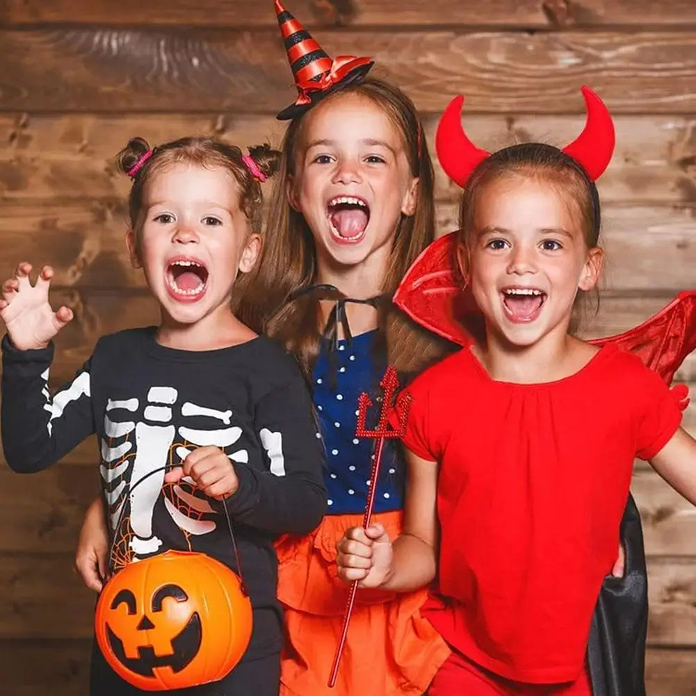 Halloween Pumpkin Bucket - Portable Candy Basket for Festivities