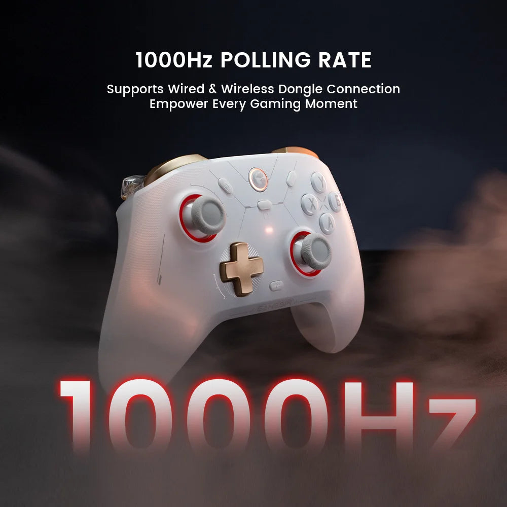 Wireless Pro Controller with Hall Effect Joysticks - Multi-platform Gaming