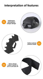 Halloween Pet Bat Costume Set for Cats and Dogs
