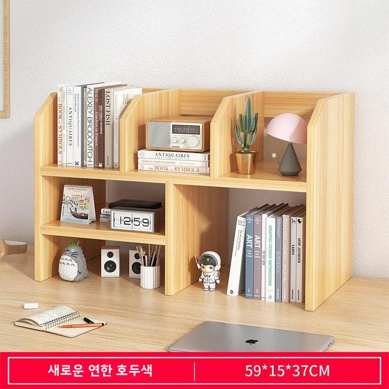 Simple Creative Desk Organizer Shelf Office Desk Student Desk Bedroom Storage Rack Bookshelf Vertical Space Utilization
