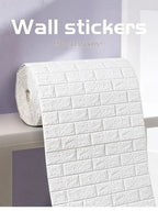 3D Brick Foam Wallpaper - Stylish Wall Decor