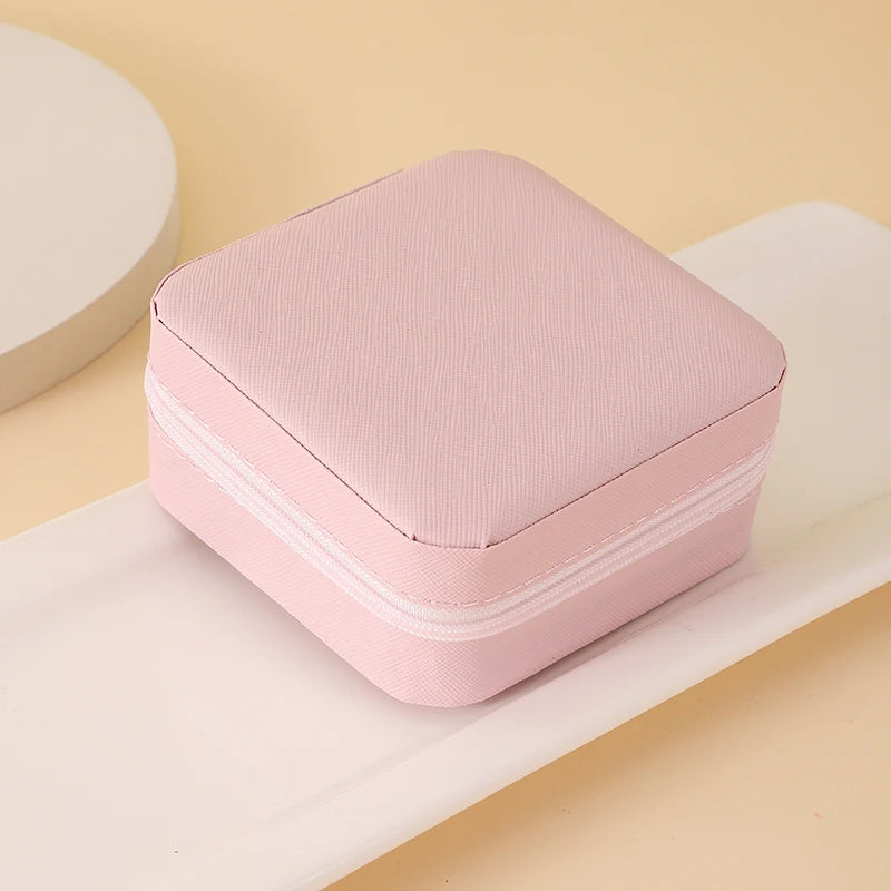 Portable Jewelry Storage Organizer Case for Travel