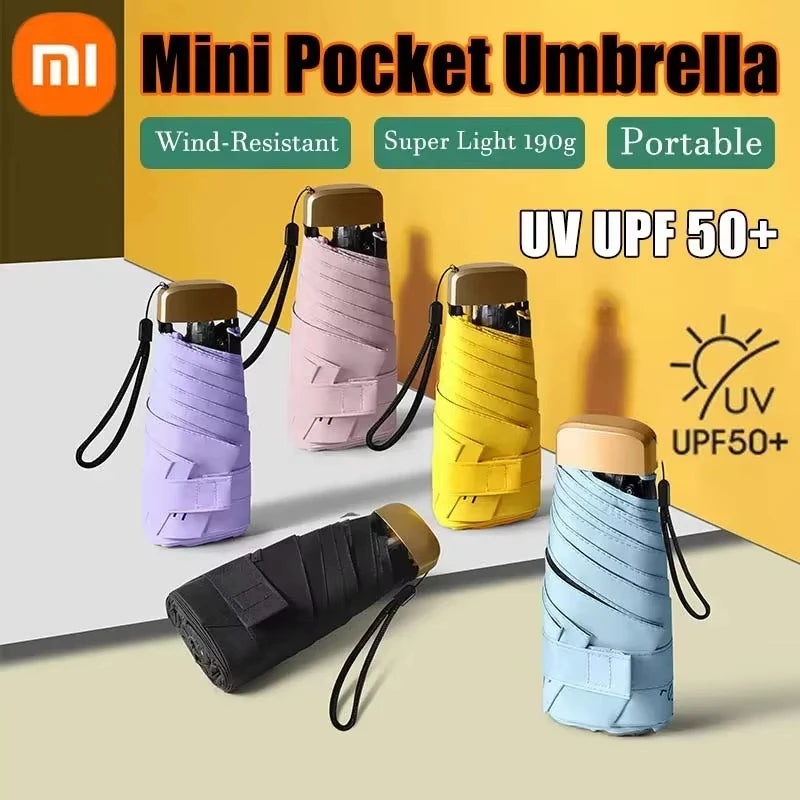 Lightweight UV Protection Mini Capsule Umbrella