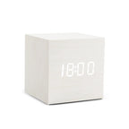 Voice Control LED Wooden Alarm Clock - USB/AAA Powered