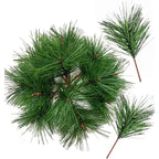 Artificial Pine Needle Branches for Home Decor