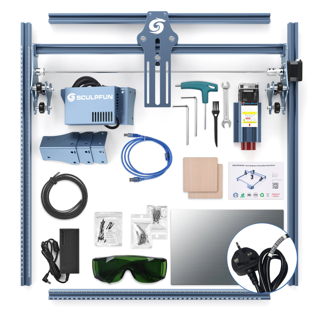 5.5W Diode Laser Engraver - High Precision Cutting & Engraving