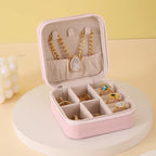 Portable Jewelry Storage Organizer Case for Travel