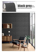 3D Brick Foam Wallpaper - Stylish Wall Decor