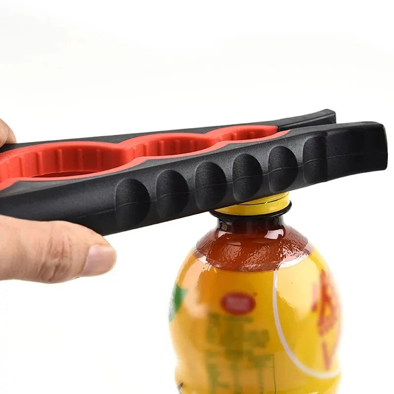 4-in-1 Ergonomic Can & Bottle Opener - Compact Kitchen Tool