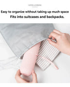 Portable Toothbrush and Toothpaste Holder for Travel