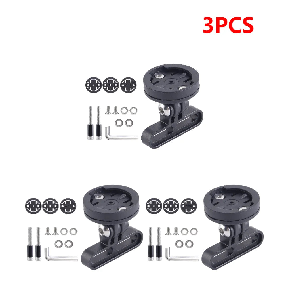 Adjustable Angle Bike Computer Mount for Outdoor Sports