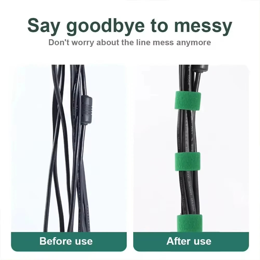 Durable 5M Reusable Nylon Plant Ties for Gardening Support