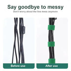 Durable 5M Reusable Nylon Plant Ties for Gardening Support