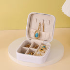 Portable Jewelry Storage Organizer Case for Travel