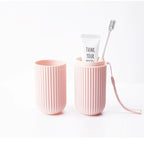 Portable Toothbrush and Toothpaste Holder for Travel