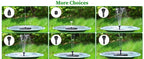 Solar Fountain Pump with 2.5W Eco-Friendly Panel