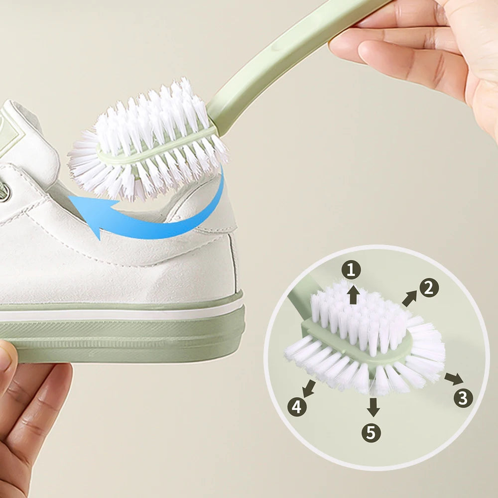 360 Degree Shoe Cleaning Brush Kit - Multi-Surface Cleaner
