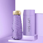 Compact Mini Umbrella with UV Protection - Lightweight & Convenient