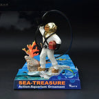 Aquarium Frogman Diver Decoration for Fish Tanks