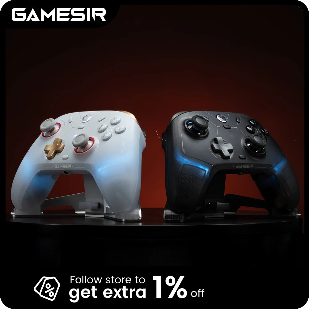Wireless Pro Controller with Hall Effect Joysticks - Multi-platform Gaming