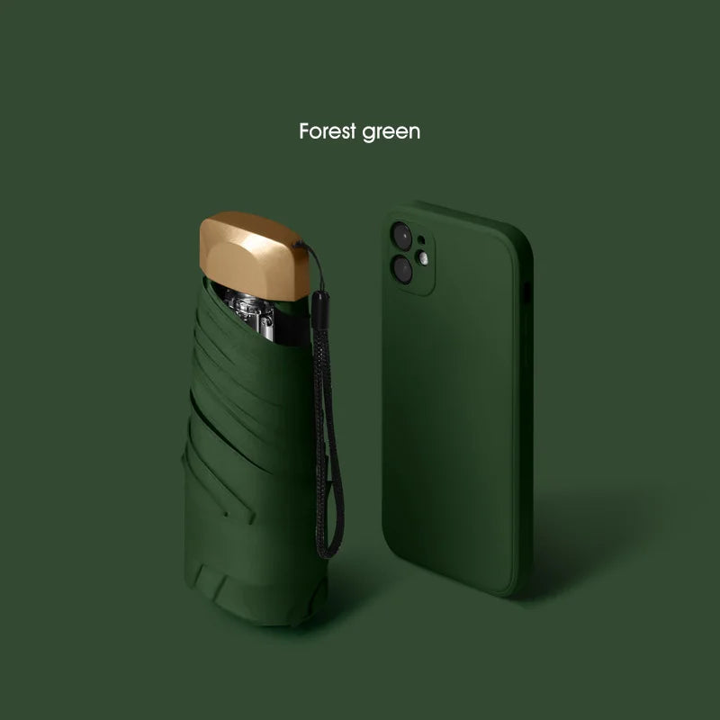 Lightweight UV Protection Mini Capsule Umbrella