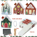 Christmas Gingerbread House Candy Box - Festive Home Decor