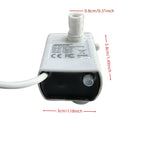 Silent USB Pet Water Fountain Pump with LED Light