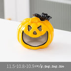 Halloween Candle Holders Set - Pumpkin, Ghost & Bat Decor