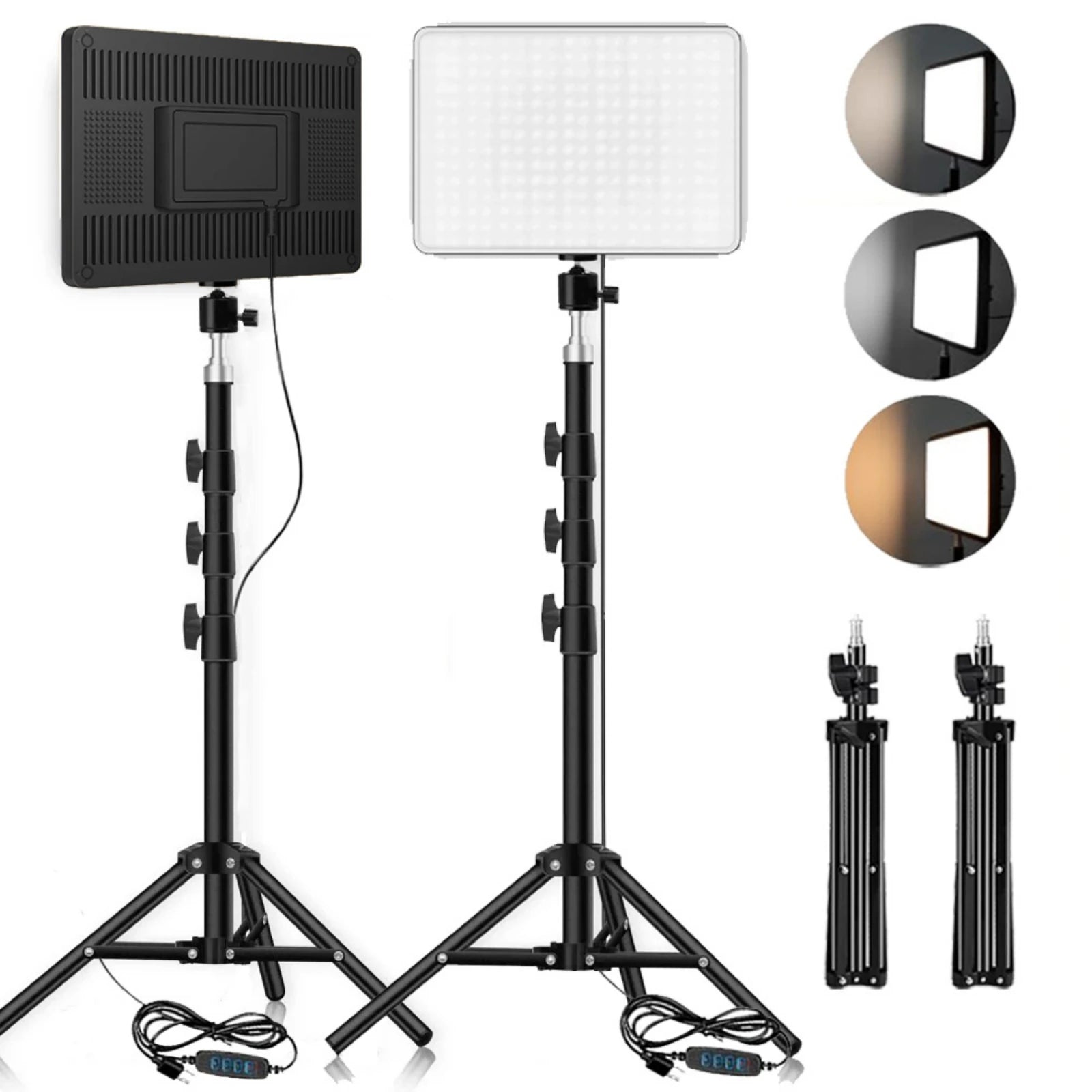 LED Video Lights for Photography and Live Streaming