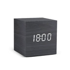 Voice Control LED Wooden Alarm Clock - USB/AAA Powered
