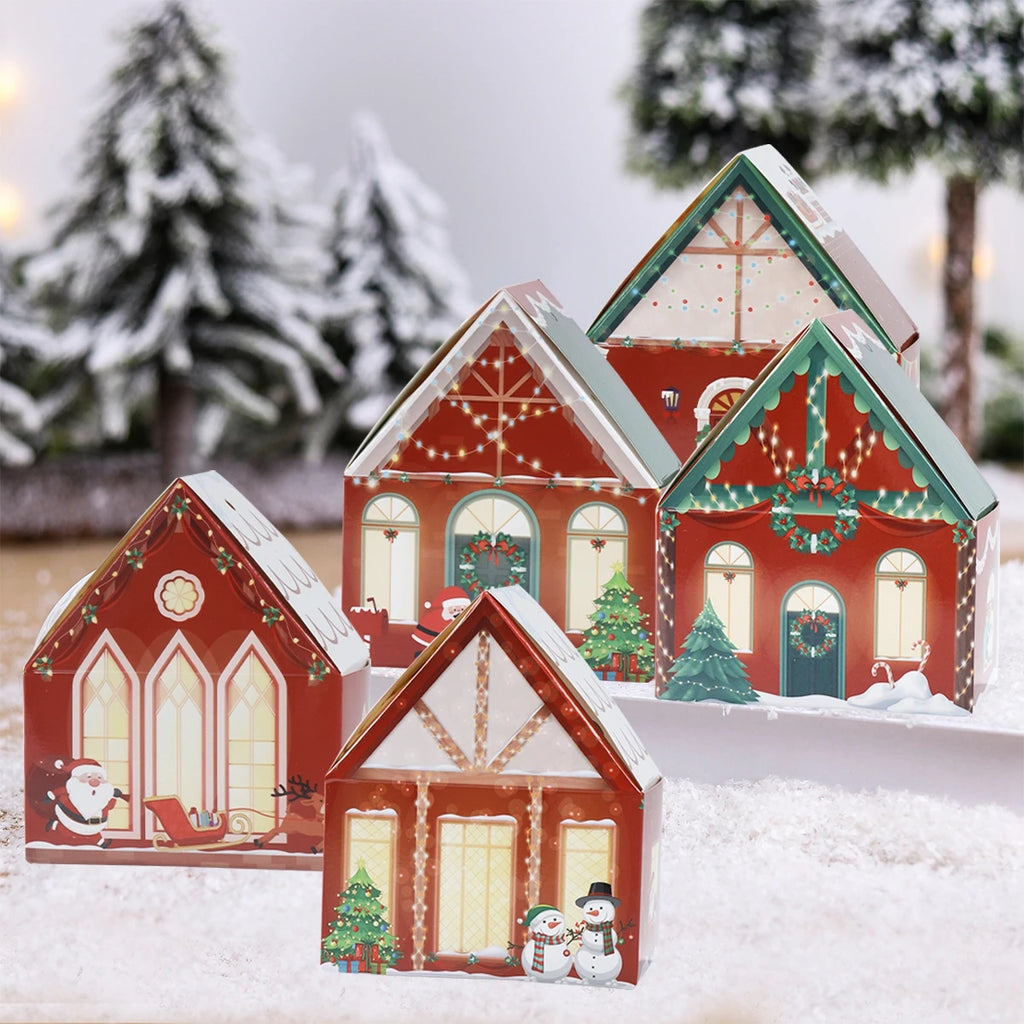 Christmas Gingerbread House Candy Box - Festive Home Decor