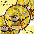 Paw Patrol Birthday Disposable Tableware Set