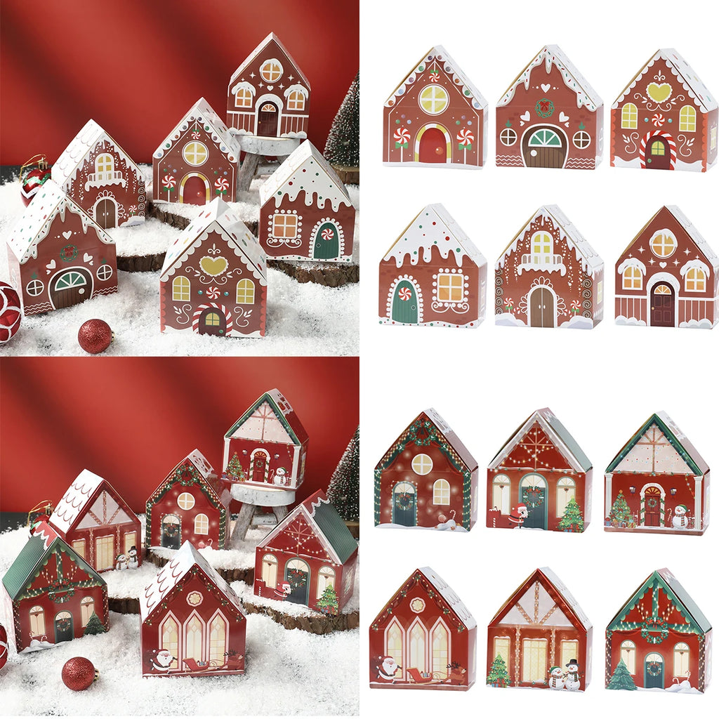 Christmas Gingerbread House Candy Box - Festive Home Decor