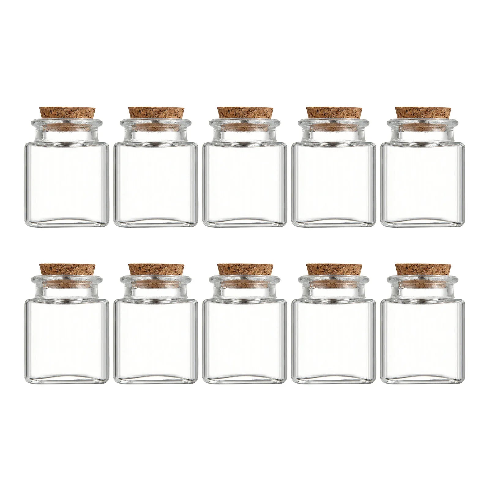 Airtight Glass Storage Jars for Kitchen Organization