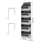 5-Layer Over-the-Door Organizer with Mesh Pockets - Space Saver
