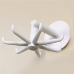 7-Claw Rotatable Self-Adhesive Kitchen Storage Hook