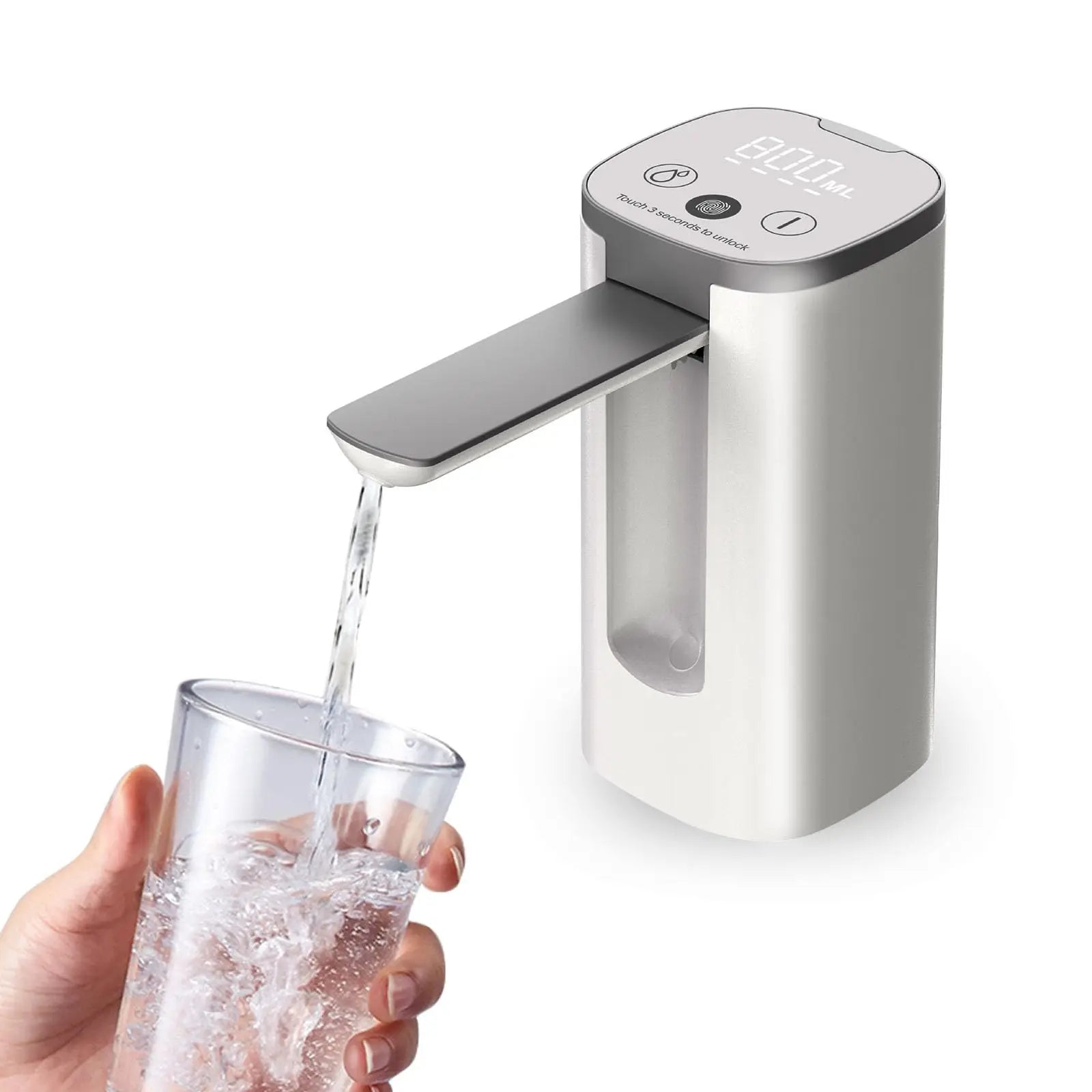 Automatic Portable Water Bottle Dispenser - Easy & Rechargeable