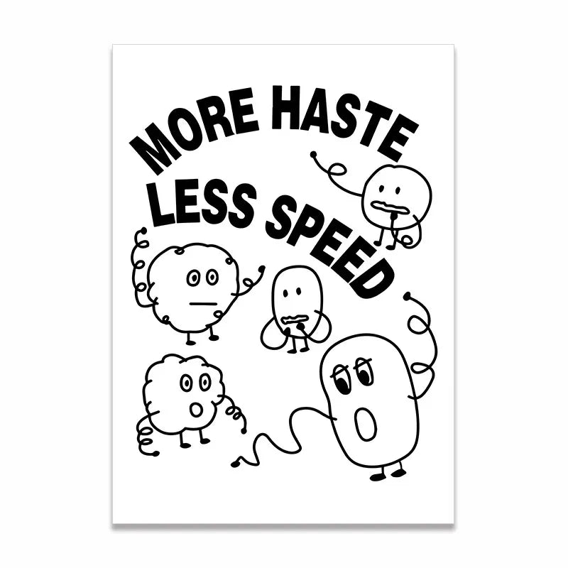 Cartoon Canvas Poster - Better Than Cheese, Coffee Time, Book & Beer